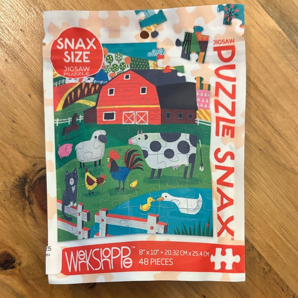 Albert Weiss Puzzle Snax Farm Jigsaw Puzzle - 48 Pieces
